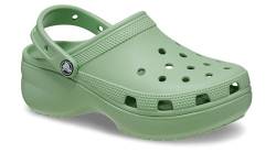 Crocs Women's Classic Platform Clog 41-42 EU Fair Green von Crocs