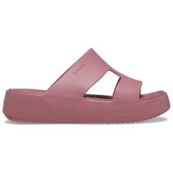 Crocs - Women's Getaway Platform H-Strap - Sandalen Gr W9 braun/rosa von Crocs