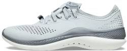 Crocs mens Literide Pacer Sneaker, Light Grey/Slate Grey, 41/42 EU von Crocs