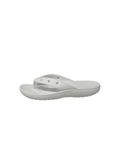 Crocs unisex-adult Classic Flip Flip-Flop, White, 36/37 EU von Crocs