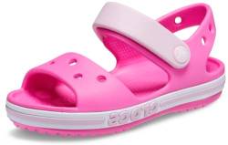 Crocs unisex-child Bayaband Sandal Sandal, Electric Pink, 23/24 EU von Crocs
