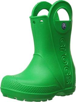 Crocs unisex-child Handle It Rain Boot Rain Boot, Grass Green, 30/31 EU von Crocs
