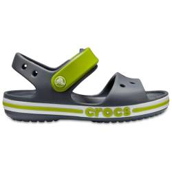 crocs 205400 Unisex-Kinder Freizeit Flip Flops und Unisex Sportwear für Kinder, Grau (Charcoal), 23-24 EU von Crocs