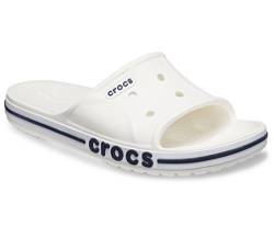 crocs Unisex-Erwachsene Bayaband Slide Flip Flops Freizeit-und Sportbekleidung Adult, Weiß Navy, 39-40 EU von Crocs