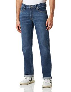 Cross Herren Damien Jeans, Ocean Blue, 33W / 32L EU von Cross