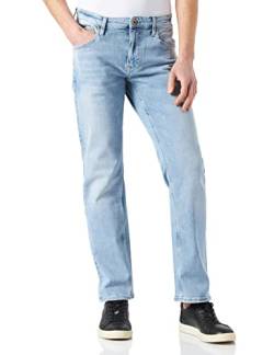 Cross Herren Damien Slim Jeans, Blau (Light Blue Used 015), 33W / 30L von Cross