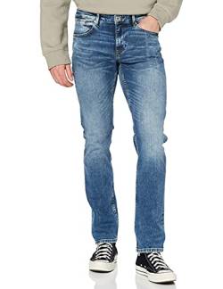 Cross Herren Dylan Regular Fit Jeans, Blau (Mid Blue Used 102), W28/L32 von Cross