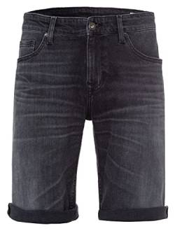 Cross Jeans Herren Jeans Short LEOM - Regular Fit - Grau Blau Schwarz W27-W46, Größe:W 31, Farbe:Black Denim 160 von Cross