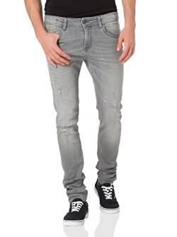 Cross Jeans Herren Toby Jeanshose, Grau (Grey 028), W34/L34 (Herstellergröße: 34) von Cross