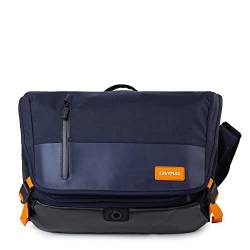 Crumpler Unisex Dinky Di Workbag L Messenger, Umhängetasche, Officebag, Laptoptasche, Blau, Premium L (17") von Crumpler