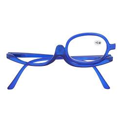 Augen-Make-up-Brille, Make-up-Brille mit einzigartiger Vergrößerung, drehbare Brille, Lesebrille für Frauen (+3,50) von Cryfokt