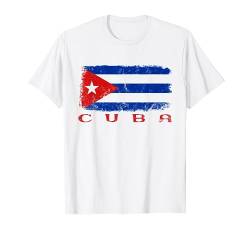 Kuba Flagge, Cuba Reise, Kuba Urlaub, Kubaner, Kuba T-Shirt von Cuba Design Herren und Damen