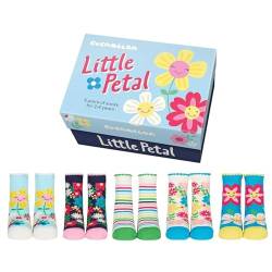 Cucamelon Unisex-Baby Little Petal Socken-Geschenk, Multi, One Size von Cucamelon
