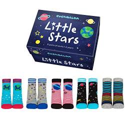 Cucamelon Unisex-Baby Little Stars Socken-Geschenk, Multi, One Size von Cucamelon