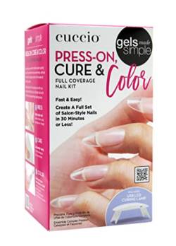 Cuccio Builder Gel Press-On Cure & Color Kit von Cuccio