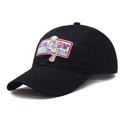 Culer 1pc Baseball Cap Adjustable Bubba Gump Shrimp Baseballmütze Gestickte-Hut-Rennen Kostüm Baseball-Mütze (schwarz) von Culer