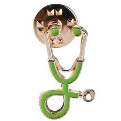 Culer Krankenschwester Stethoskop Emaille Pin Medical Broschen Jacken-Mantel-Hemd-Kragen-Revers Pin-Knopf-Abzeichen Medical Schmuck von Culer