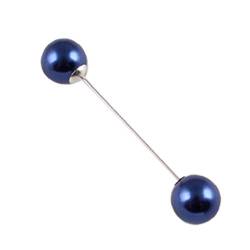 Culer Temperament Doppel-Perlen-Broschen-Sicherheitsnadel-Pullover Schal Clip Broschen Damen Perlen-Kragen-Pins von Culer