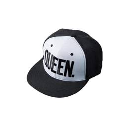 Unisex Baseballmütze King Queen Letters Stickerei Hip Hop-Hüte Mit Justierbarem Für Männer Frauen von Culer