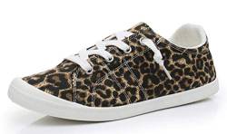 Cull4U Damen Tetro-Pop Lowtop Sneakers Schuhe, Mehrfarbig (Leopard/Weiß), 38 EU von Cull4U