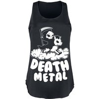 Cupcake Cult Tanktop Death Metal Clouds Unicorn Skelett Reaper Einhorn von Cupcake Cult