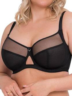 Curvy Kate Damen Balconette BH, Schwarz, 80D von Curvy Kate