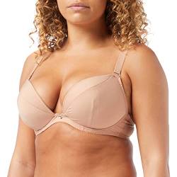 Curvy Kate Damen Superplunge Multiway BH, Beige (Latte Latte), 90GG von Curvy Kate