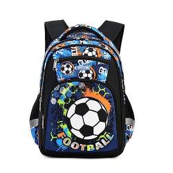 Cusangel Schulrucksack Mädchen Jungen, 16 Zoll Schulrucksack 5-10 Jahre, Grosse Kapazität Wasserabweisend mit Laptopfach kinder Rucksack von Cusangel