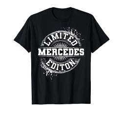 Mercedes Limited Edition Lustige personalisierte Geschenkidee T-Shirt von Custom Mom Wife Name Birthday Girl Christmas Women