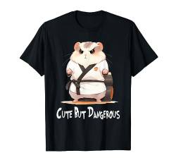 Cute But Dangerous, lustiger Hamster Karate T-Shirt von Cute But Dangerous, Karate