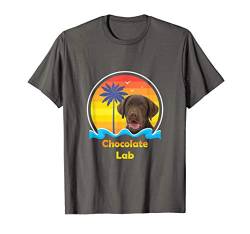 Cute Chocolate Labrador T-Shirt von Cute Dogs