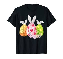 Niedliche Eier Ostern Tag Familie Matching Pyjama Ei Jagd T-Shirt von Cute Eggs Easter Day Family