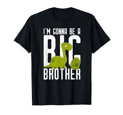 Kinder I'm going to be a big Brother Dino T Shirt Geschenk von Cute Siblings to be Apparel Co. by CheesyB