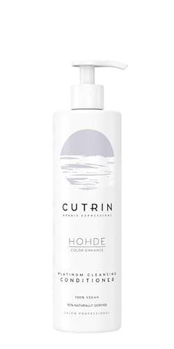Cutrin Hohde Platinum Cleansing Conditioner 400ml Ein reinigender Conditioner für blondiertes, naturblondes oder graues Haar von Cutrin