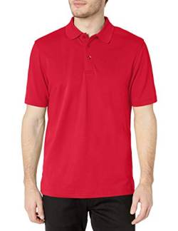 Clique Malmo Piqué-Poloshirt für Herren, rot, 3X-Groß von Cutter & Buck