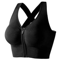 Cvanxluy BH Ohne Bügel Gepolstert 85d Leichter Sport Bustier Sportbekleidung Für Damen Oberteil Damen BH Ohne Bügel Gepolstert Sport BH Damen Set Sportbekleidung Für Damen Atmungsaktiver Sport-BHS von Cvanxluy