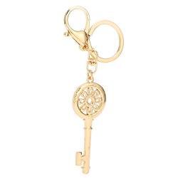 Gold Schlüsselanhänger Schlüsselanhänger Schlüsselanhänger Ring Strass Dekoration Zubehör Geschenk Geschenk für Tasche Geldbörse Schlüsselanhänger Zubehör für Frauen von Cyllde