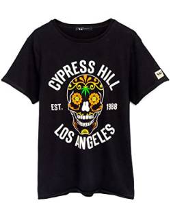 Cypress Hill T-Shirt Unisex Mens Womens Los Angeles Band Musik Schwarz Top von Cypress Hill