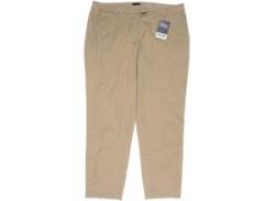 Cyrillus Damen Stoffhose, beige, Gr. 42 von Cyrillus