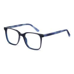 Cyxus Blaulichtfilter Brille Ohne Stärke Herren Damen Mode Computer Schutzbrille Bildschirmbrille Gaming Brille 8148 (Blau) von Cyxus