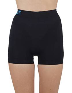 CzSalus Figurformende Anti-Cellulite Mini Shorts mit Massageeffekt - schwarz Größe L von CzSalus