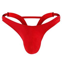 Czizitong Herren Sexy Dessous Strings G-Strings Unterwäsche (Rot) von Czizitong