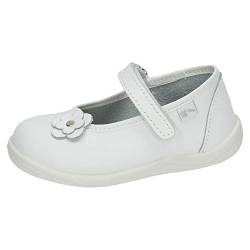 D HEYMAR 8054 Mary Jane Schuhe aus Leder für Mädchen, Weiß - weiß - Größe: 21 EU von D HEYMAR