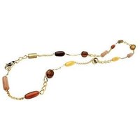 D&G Collier Paint, verschiedene Kettenarten, 50cm lang, Gold, vintage von D&G