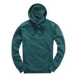 D&H CLOTHING UK Premium Erwachsene Unisex Premium XS-6XL Pullover Heavy Blended Hooded Fleece Pullover Arbeitskleidung Sweatshirt Hoodies Top Einfarbig BNW Unisex, saphir, L von D&H CLOTHING UK