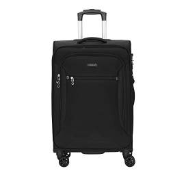 D&N Travel Line 6404 Koffer, 68 cm, 70L, schwarz von D & N