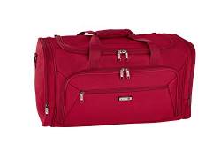 D&N Travel Line Reisetasche, 59 cm, 51 Liter, Rot von D & N