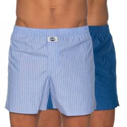 D.E.A.L International 2-er Set Boxershorts Blau von D.E.A.L International