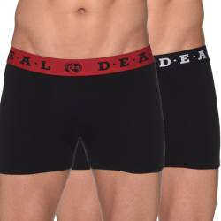 D.E.A.L International 2er-Set Boxer Briefs in schwarz von D.E.A.L International