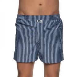 D.E.A.L International Boxershorts Blau gestreift von D.E.A.L International